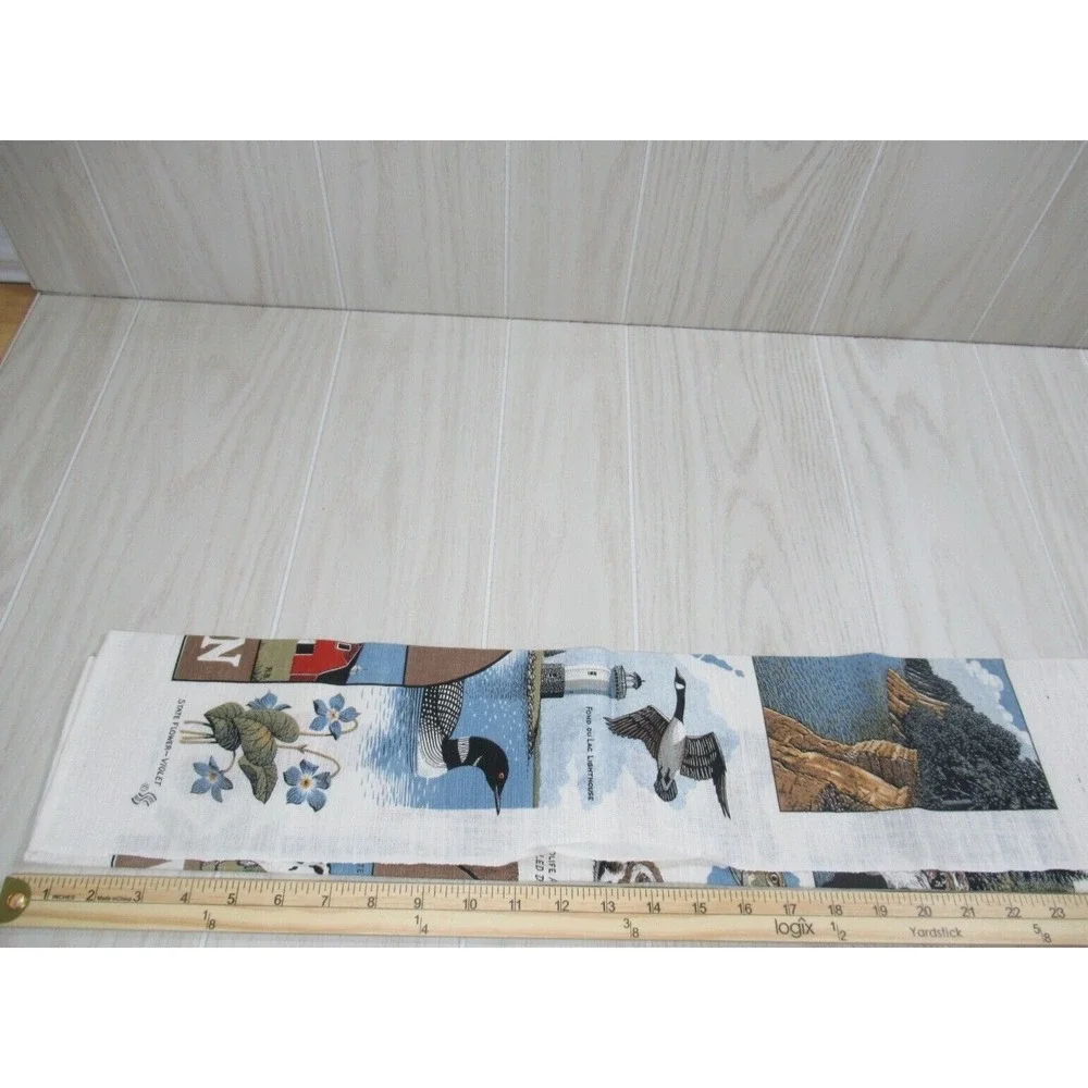 Wisconsin souvenir Linen Canvas Kitchen hand Towel Decor‎ Dairy Cow Cheese Dells